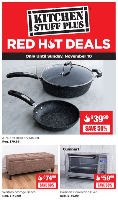 Kitchen Stuff Plus Red Hot Deals Flyer November 4 to 10