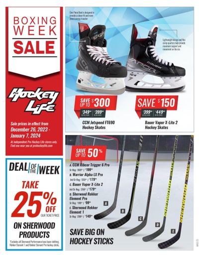 Pro Hockey Life Flyer December 26 to January 7