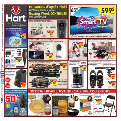 Hart Stores Flyer December 27 to January 3