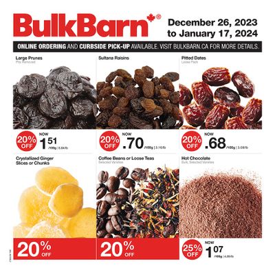 Bulk Barn Flyer December 26 to January 17