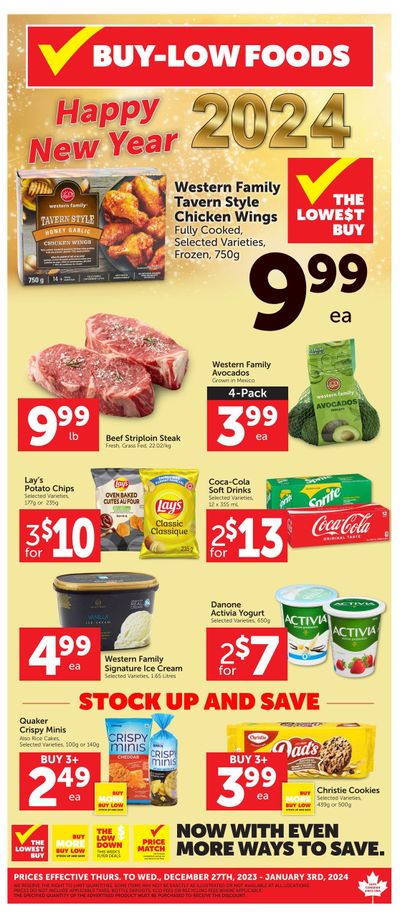 Buy-Low Foods (BC) Flyer December 27 to January 3