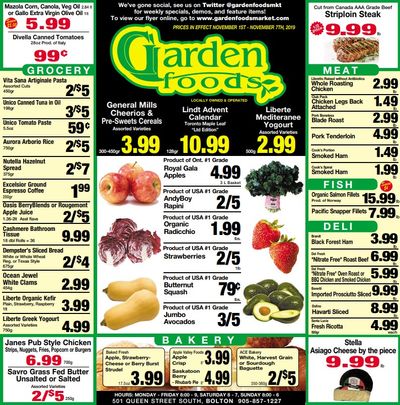 Garden Foods Flyer November 1 to 7