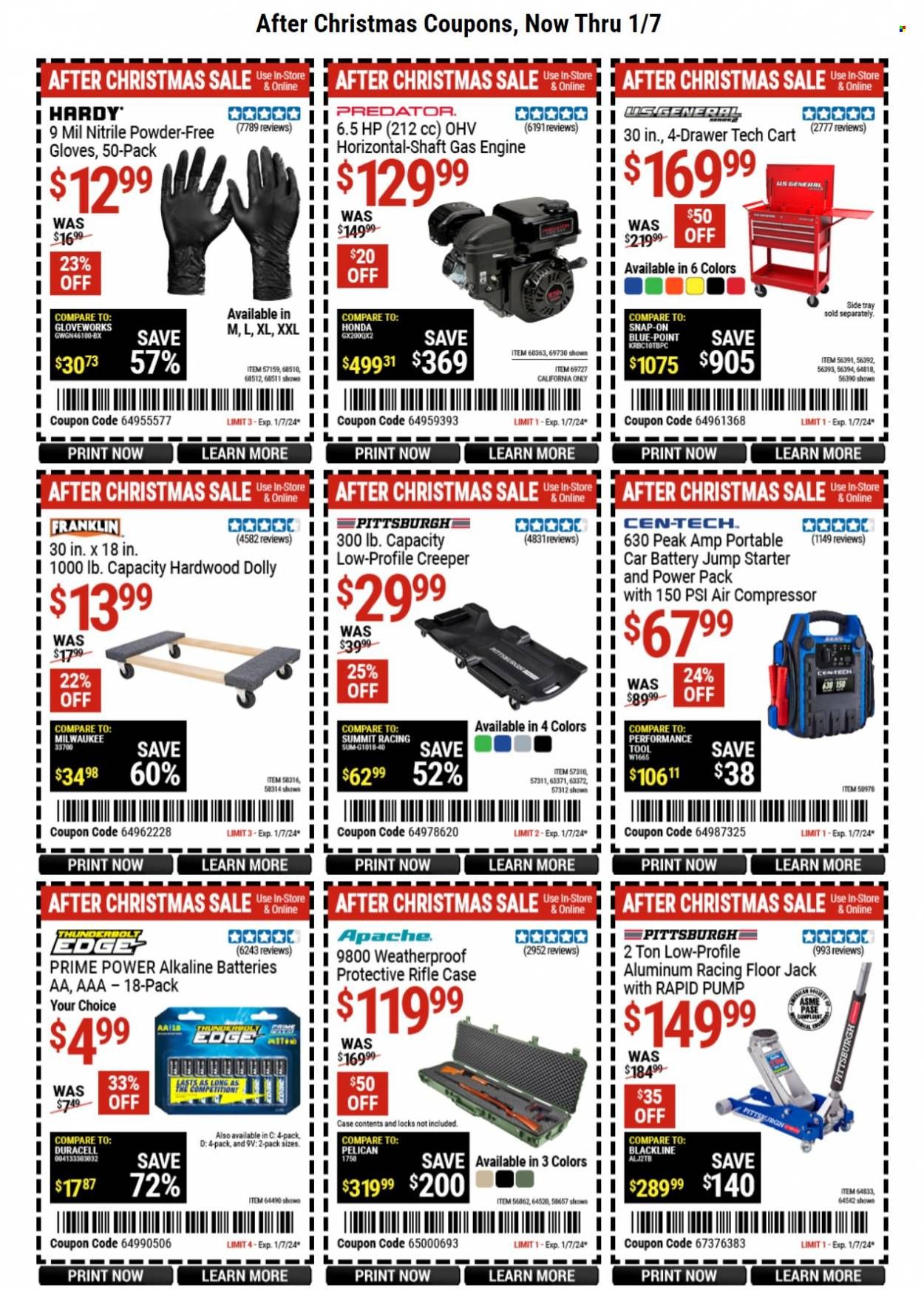 Harbor Freight Weekly Ad Flyer Specials December 26 to January 7, 2024
