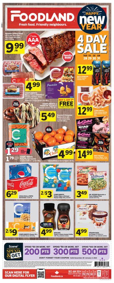 Foodland (ON) Flyer December 28 to January 3