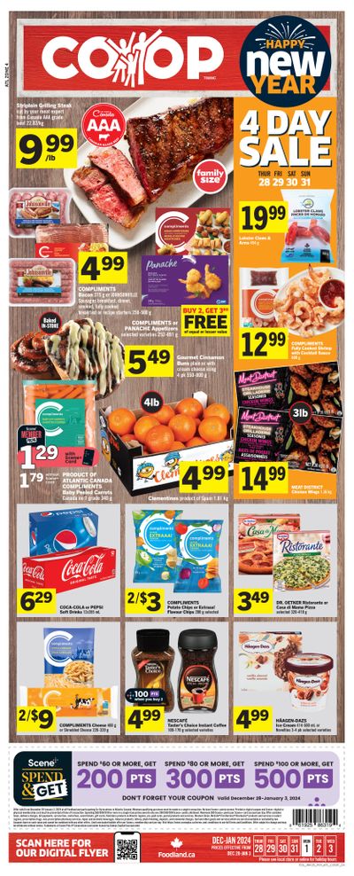 Foodland Co-op Flyer December 28 to January 3