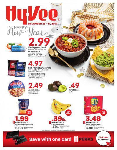 Hy-Vee (IA, IL, KS, MO) Weekly Ad Flyer Specials December 25 to December 31, 2023
