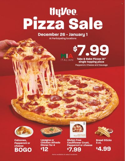 Hy-Vee (IA, IL, MN, MO, SD) Weekly Ad Flyer Specials December 26 to January 1, 2024