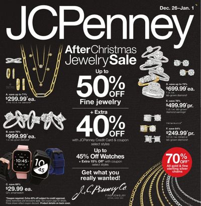 JCPenney Weekly Ad Flyer Specials December 26 to January 1, 2024