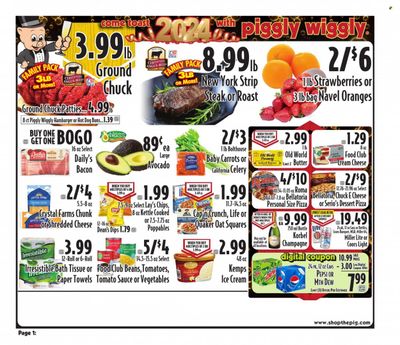 Piggly Wiggly (GA, SC) Weekly Ad Flyer Specials December 27 to January 2, 2024