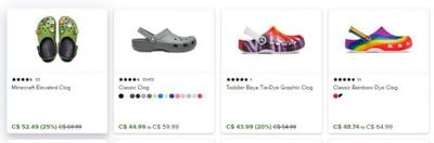 Crocs Canada Boxing Day Sale: Save up to 50%