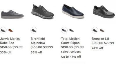 Rockport Canada Boxing Week Sale: Get 30% off Sale Styles with Promo Code