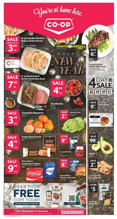 Co-op (West) Food Store Flyer December 28 to January 3