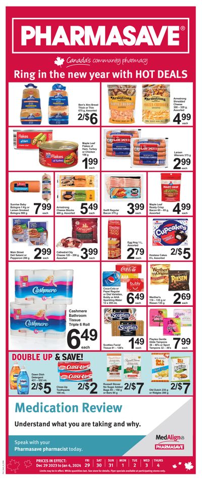 Pharmasave (Atlantic) Flyer December 29 to January 4