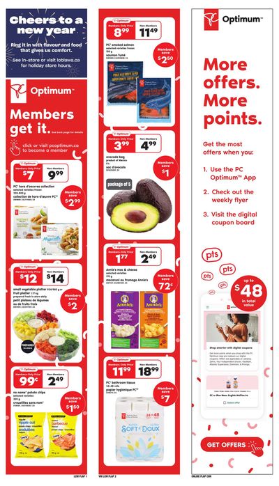 Loblaws City Market (ON) Flyer December 28 to January 3