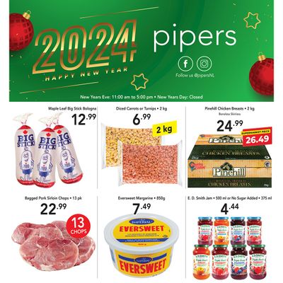 Pipers Superstore Flyer December 27 to January 3