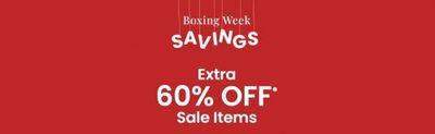 Penningtons Canada Boxing Week Deals: Extra 60% off Sale Items, 60% off Winter Shop + 25% off New Arrivals