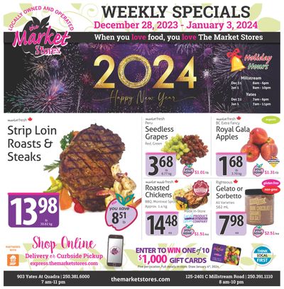 The Market Stores Flyer December 28 to January 3