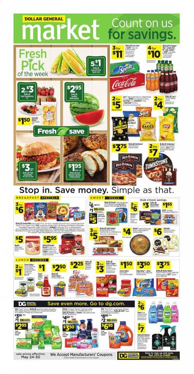 Dollar General Weekly Ad & Flyer May 24 to 30 Dollar General Weekly Ad & Flyer May 24 to 30