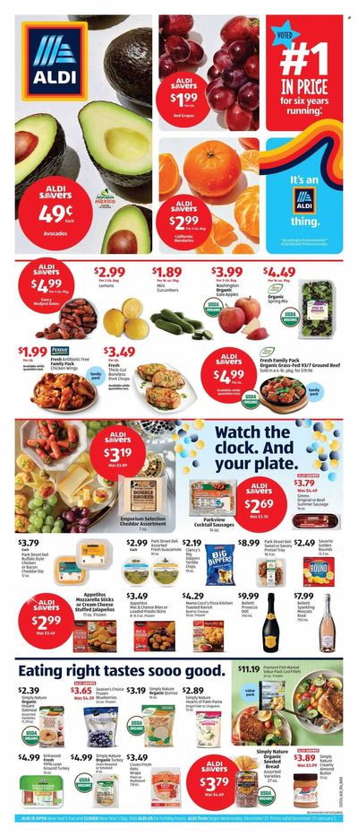 ALDI (AR, IA, IL, MO) Weekly Ad Flyer Specials December 27 to January 2, 2024