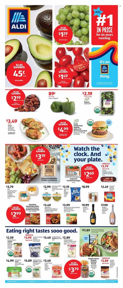 ALDI (CA) Weekly Ad Flyer Specials December 27 to January 2, 2024