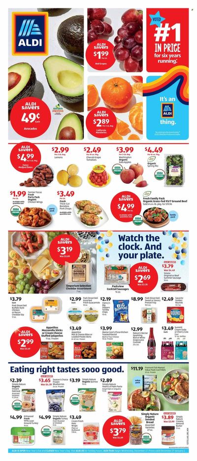 ALDI (IN, KY) Weekly Ad Flyer Specials December 27 to January 2, 2024