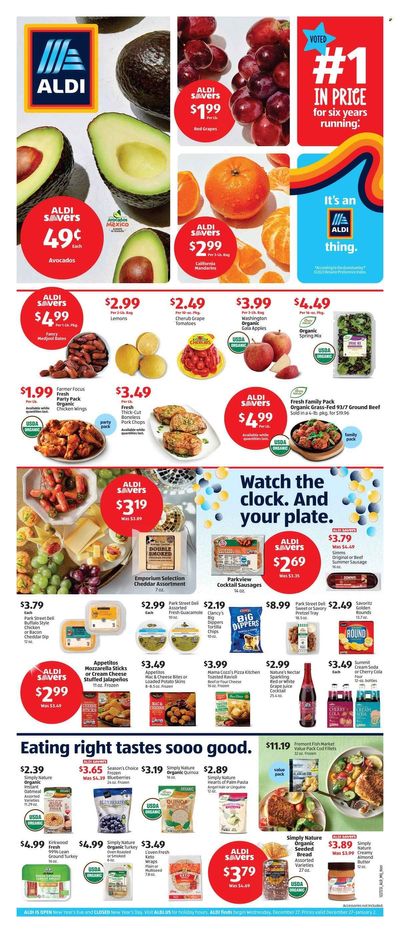 ALDI (KY, MS) Weekly Ad Flyer Specials December 27 to January 2, 2024