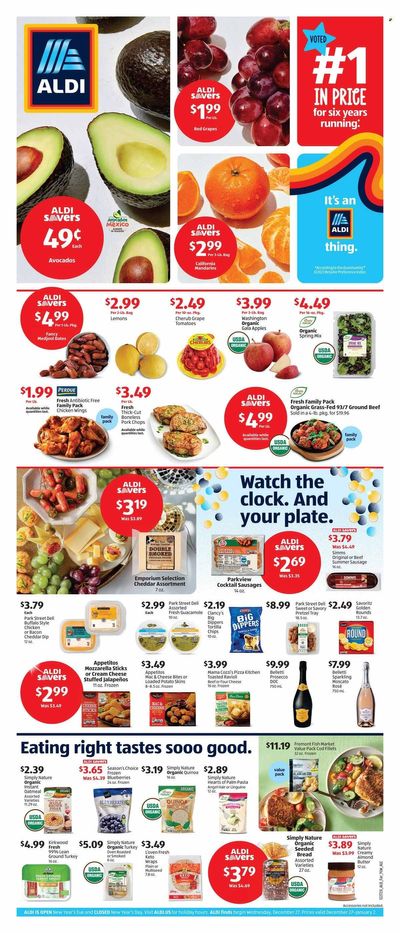 ALDI (IA, SD, WI) Weekly Ad Flyer Specials December 27 to January 2, 2024