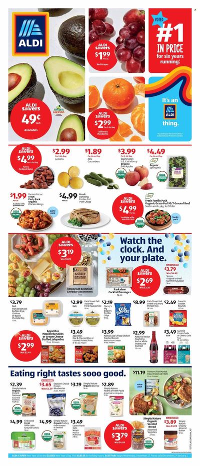 ALDI (MA) Weekly Ad Flyer Specials December 27 to January 2, 2024