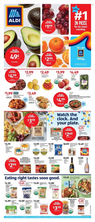 ALDI (IL, IN) Weekly Ad Flyer Specials December 27 to January 2, 2024