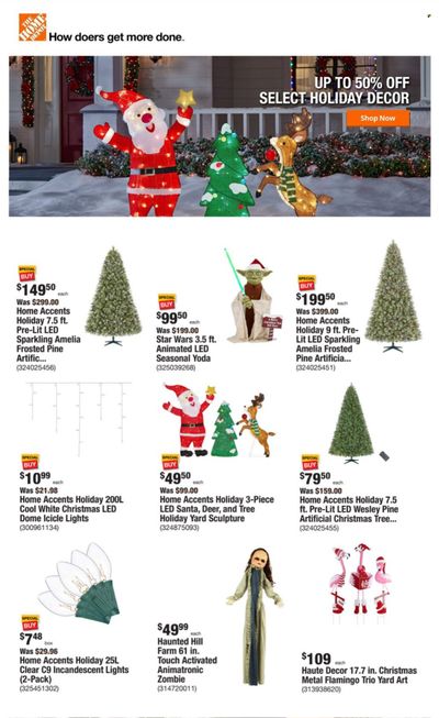 The Home Depot Weekly Ad Flyer Specials December 28 to January 4, 2024
