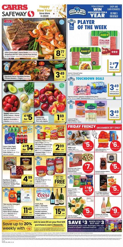 Safeway (AK) Weekly Ad Flyer Specials December 27 to January 2, 2024