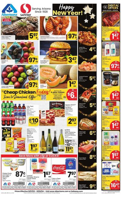 Safeway (AZ) Weekly Ad Flyer Specials December 27 to January 2, 2024