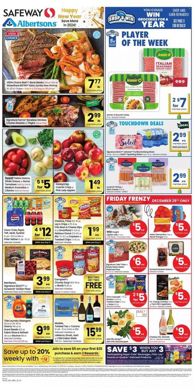 Safeway (ID) Weekly Ad Flyer Specials December 27 to January 2, 2024