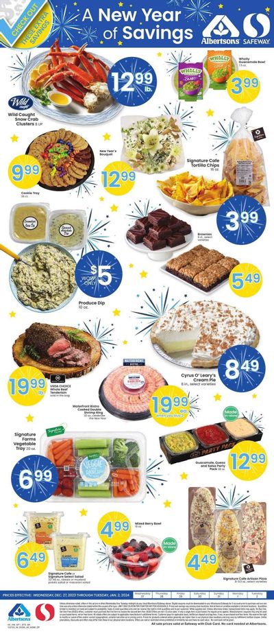 Safeway (MT) Weekly Ad Flyer Specials December 27 to January 2, 2024