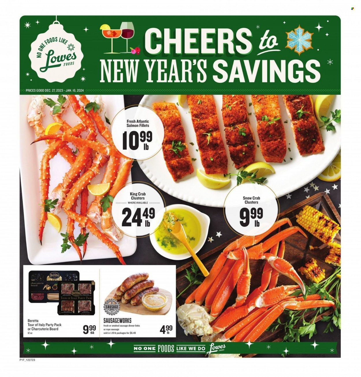 Lowes Foods (NC, SC) Weekly Ad Flyer Specials December 27 to January 16