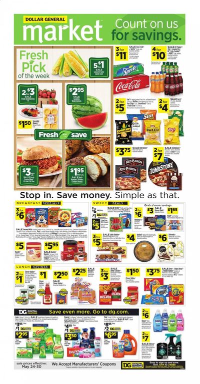 Dollar General Weekly Ad & Flyer May 24 to 30
