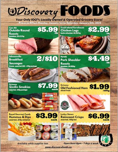Discovery Foods Flyer January 1 to 6