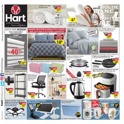 Hart Stores Flyer January 3 to 16
