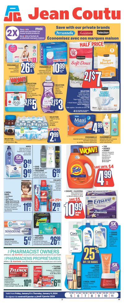 Jean Coutu (ON) Flyer January 5 to 11