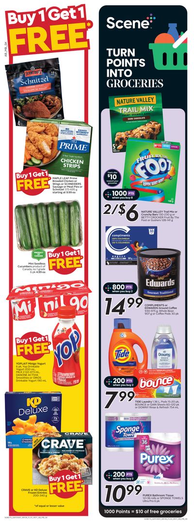 Sobeys/Safeway (AB, SK & MB) Flyer January 4 to 10