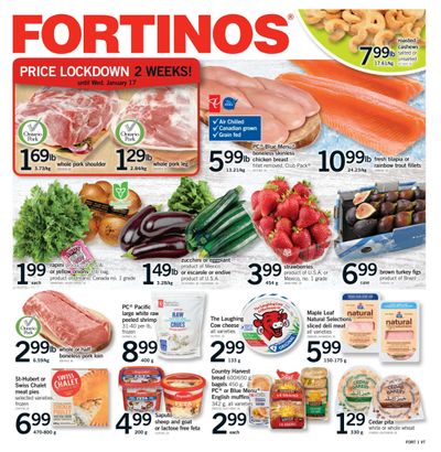 Fortinos Flyer January 4 to 10