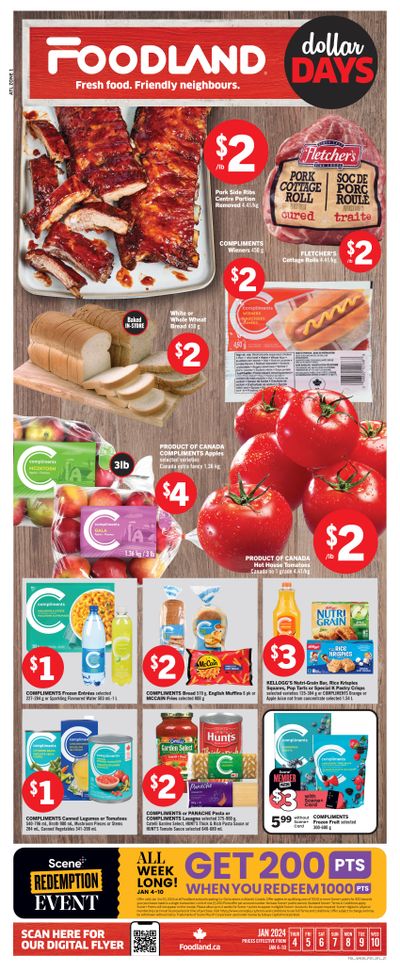 Foodland (Atlantic) Flyer January 4 to 10 Foodland (Atlantic) Flyer January 4 to 10