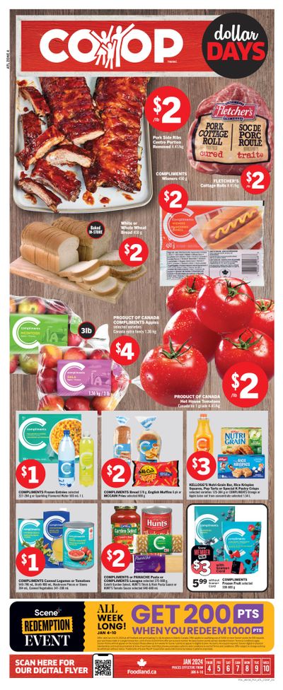 Foodland Co-op Flyer January 4 to 10