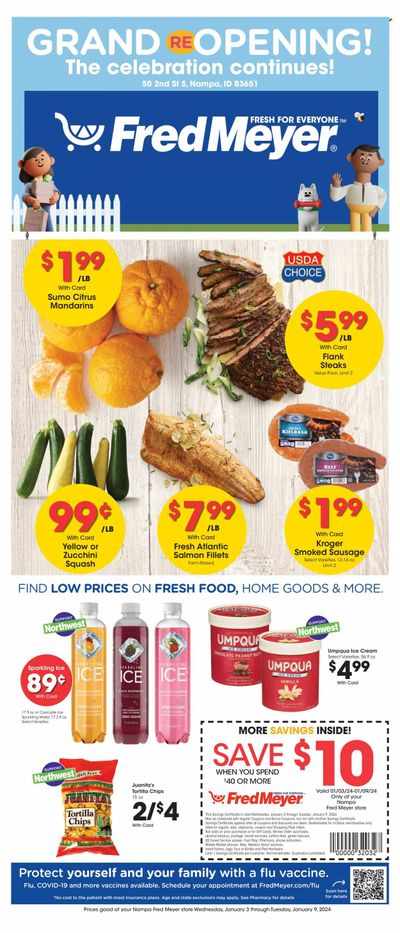 Fred Meyer (ID) Weekly Ad Flyer Specials January 3 to January 9, 2024