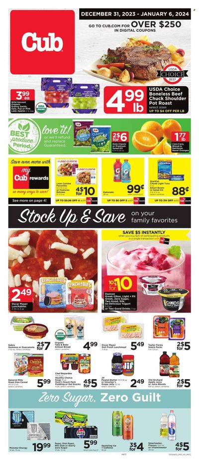 Cub Foods (MN) Weekly Ad Flyer Specials December 31 to January 6, 2024