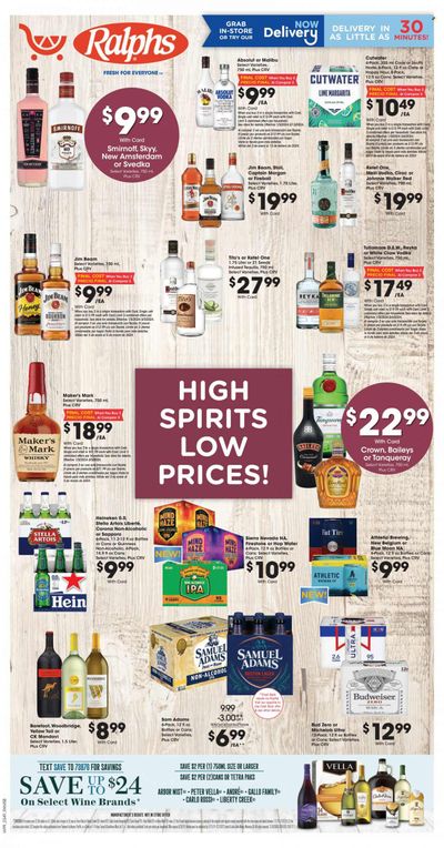 Ralphs (CA) Weekly Ad Flyer Specials January 3 to January 30, 2024