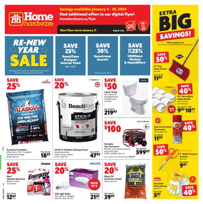 Home Hardware (ON) Flyer January 4 to 10