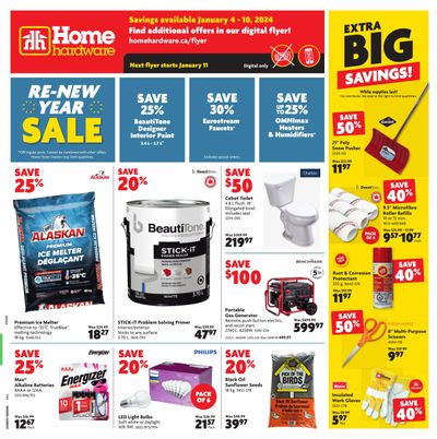 Home Hardware (BC) Flyer January 4 to 10