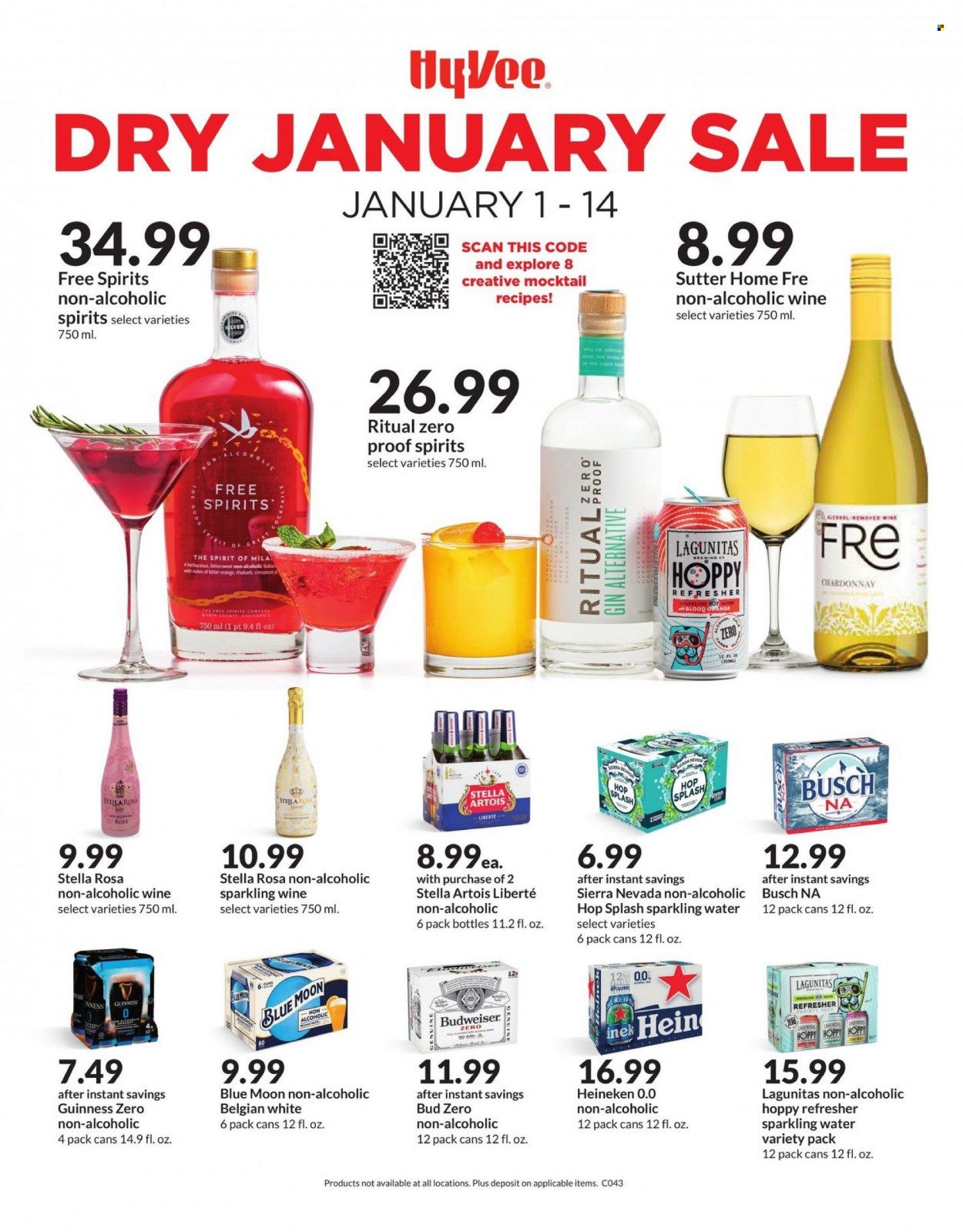 HyVee (IA, IL, MN, MO, SD) Weekly Ad Flyer Specials January 1 to