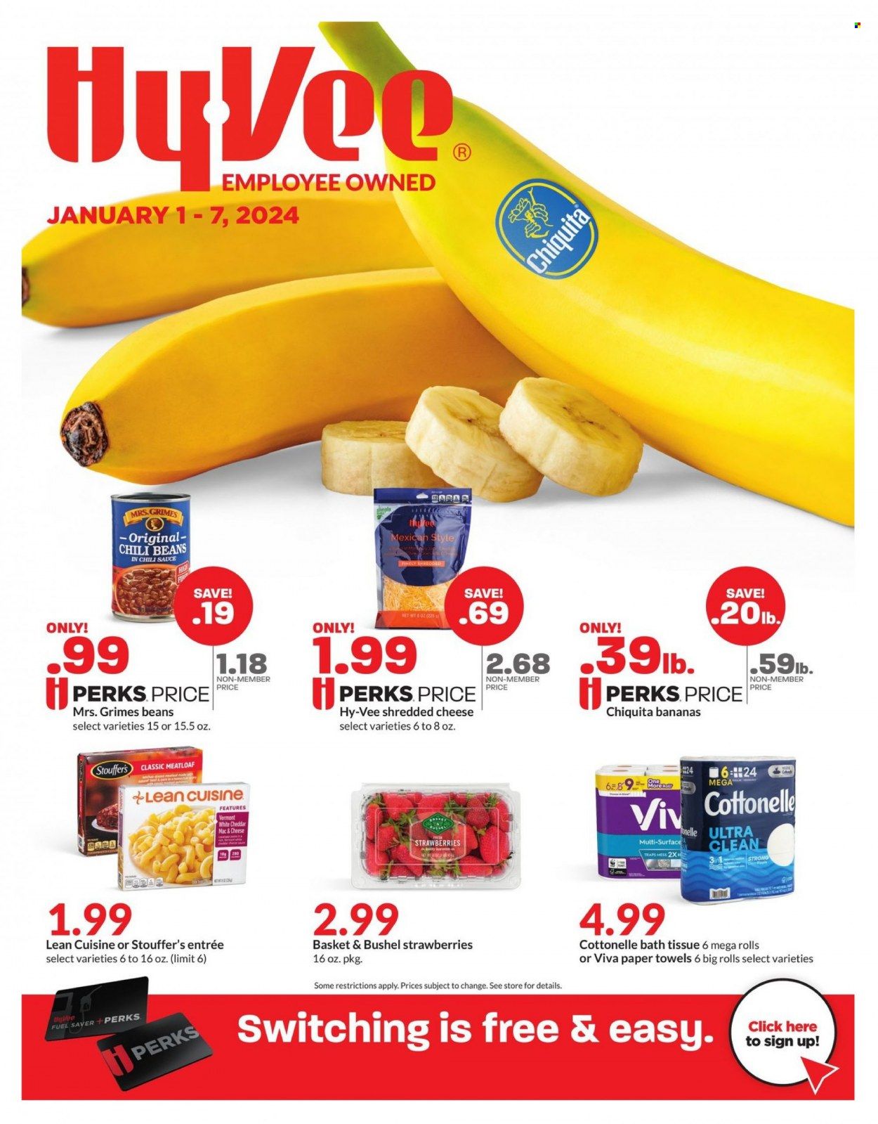 HyVee (IA) Weekly Ad Flyer Specials January 1 to January 7, 2024